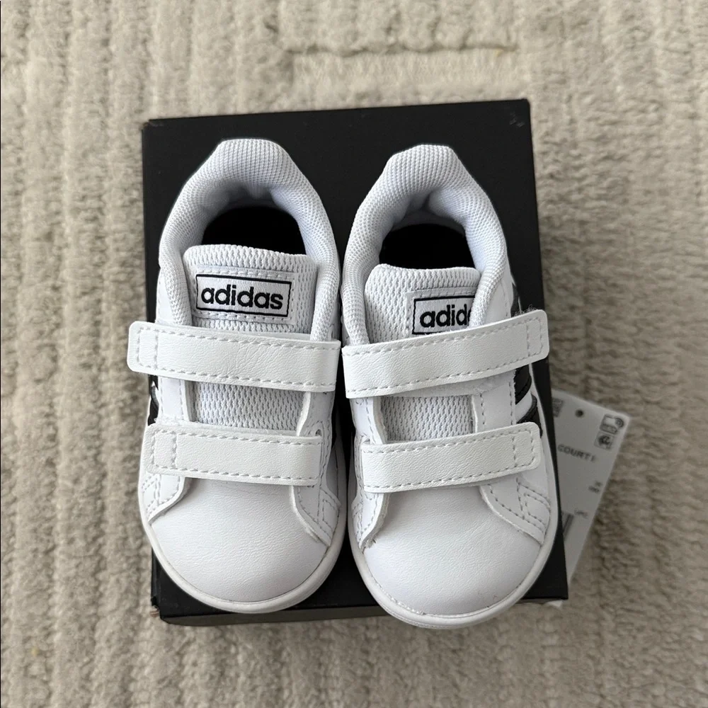 Adidas Kids' Sneakers in White and Black